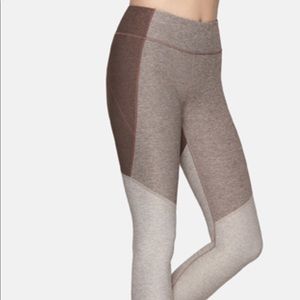 Outdoor Voices Tri-Tone Leggings